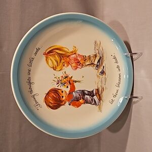 gigi "Loving thoughts are little seeds Collector's Edition plate